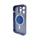 Чохол для смартфона AG Glass Matt Frame Color MagSafe Logo for Apple iPhone 12 Pro Sierra Blue (AGMattFrameMGiP12PSierraBlue)