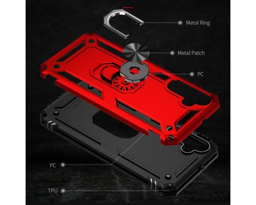 Чохол для смартфона Cosmic Robot Ring for Samsung Galaxy A34 5G Red (RobotA34Red) Чохол для смартфона Cosmic Robot Ring for Samsung Galaxy A34 5G Red (RobotA34Red)