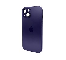 Чохол для смартфона AG Glass Matt Frame Color Logo for Apple iPhone 14 Deep Purple (AGMattFrameiP14Purple) 