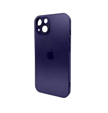 Чохол для смартфона AG Glass Matt Frame Color Logo for Apple iPhone 14 Deep Purple (AGMattFrameiP14Purple)