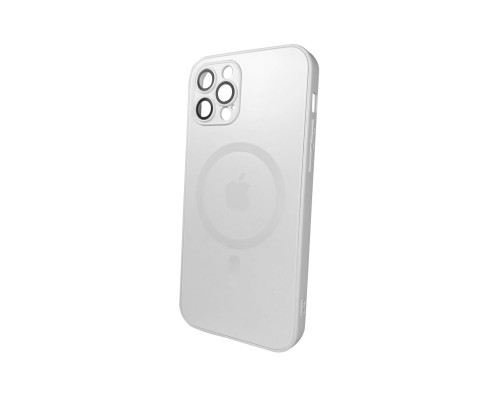 Чохол для смартфона AG Glass Matt Frame Color MagSafe Logo for Apple iPhone 12 Pro Pearly White (AGMattFrameMGiP12PWhite) Чохол для смартфона AG Glass Matt Frame Color MagSafe Logo for Apple iPhone 12 Pro Pearly White (AGMattFrameMGiP12PWhite)