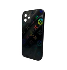 Чохол для смартфона AG Glass Gradient LV Frame for Apple iPhone 13 Graphite Black (AGLVFrameiP13Black)