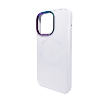 Чохол для смартфона AG Glass Sapphire MagSafe Logo for Apple iPhone 15 White (AGSappiP15White) 