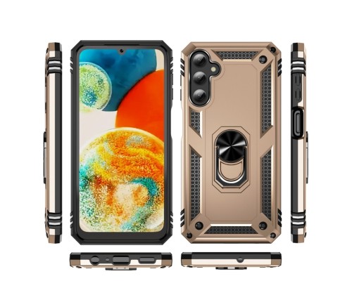 Чохол для смартфона Cosmic Robot Ring for Samsung Galaxy A34 5G Gold (RobotA34Gold) Чохол для смартфона Cosmic Robot Ring for Samsung Galaxy A34 5G Gold (RobotA34Gold)