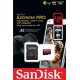 microSDXC (UHS-1 U3) SanDisk Extreme Pro A2 128Gb class 10 V30 (R200MB/s,W90MB/s) (adapter) (SDSQXCD-128G-GN6MA)