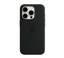 Чохол для смартфона Silicone Full Case AAA MagSafe IC for iPhone 15 Black (Orig15Black)