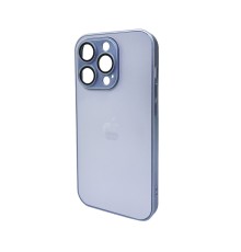 Чохол для смартфона AG Glass Matt Frame Color Logo for Apple iPhone 15 Pro Sierra Blue (AGMattFrameiP15PLBlue)