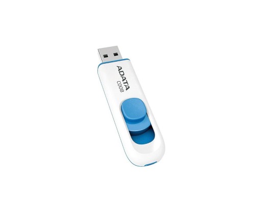 Flash A-DATA USB 2.0 C008 32Gb White/Blue (AC008-32G-RWE) Flash A-DATA USB 2.0 C008 32Gb White/Blue (AC008-32G-RWE)