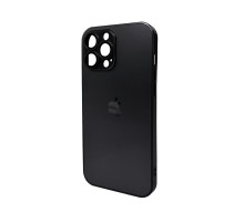 Чохол для смартфона AG Glass Matt Frame Color Logo for Apple iPhone 13 Pro Max Graphite Black (AGMattFrameiP13PMBlack) 