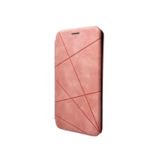 Чохол-книжка для смартфона Dekker Geometry for TECNO Pop 7 (BF6) Pink (GeoTecPop7Pink)