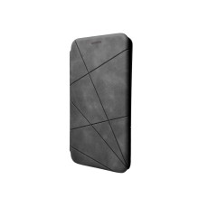 Чохол-книжка для смартфона Dekker Geometry for TECNO Pop 7 (BF6) Grey (GeoTecPop7Grey)