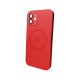 Чохол для смартфона AG Glass Matt Frame Color MagSafe Logo for Apple iPhone 11 Cola Red (AGMattFrameMGiP11Red)
