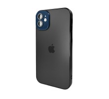 Чохол для смартфона AG Glass Sapphire Frame MagSafe Logo for Apple iPhone 12 Black (AGSappiFRP12Black) 