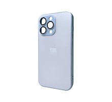 Чохол для смартфона AG Glass Matt Frame Color Logo for Apple iPhone 11 Pro Max Sierra Blue (AGMattFrameiP11PMLBlue) 