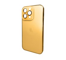 Чохол для смартфона AG Glass Sapphire Frame MagSafe Logo for Apple iPhone 14 Pro Gold (AGSappiFRP14PGold) 