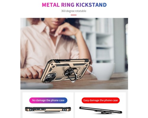 Чохол для смартфона Cosmic Robot Ring for Apple iPhone 13 Gold (Roboti13Gold) Чохол для смартфона Cosmic Robot Ring for Apple iPhone 13 Gold (Roboti13Gold)
