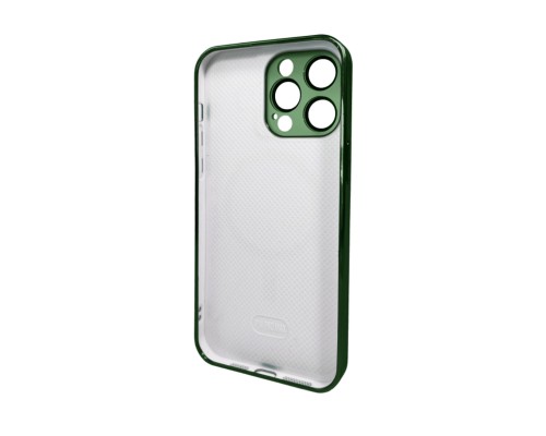 Чохол для смартфона AG Glass Sapphire Frame MagSafe Logo for Apple iPhone 13 Pro Max Cangling Green (AGSappiFRP13PMGreen) Чохол для смартфона AG Glass Sapphire Frame MagSafe Logo for Apple iPhone 13 Pro Max Cangling Green (AGSappiFRP13PMGreen)