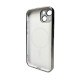 Чохол для смартфона AG Glass Sapphire Frame MagSafe Logo for Apple iPhone 14 White (AGSappiFRP14White)