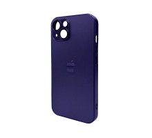 Чохол для смартфона AG Glass Matt Frame Color Logo for Apple iPhone 12 Deep Purple (AGMattFrameiP12Purple) 