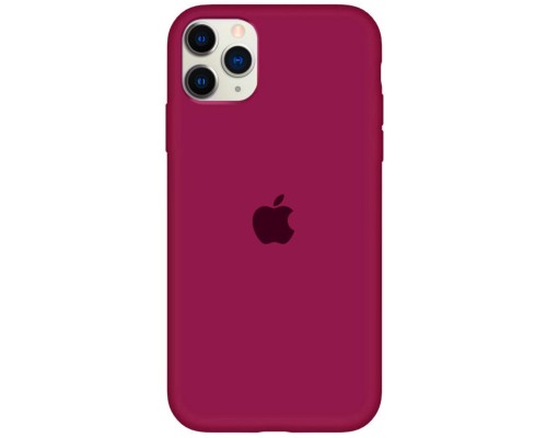 Чохол для смартфона Silicone Full Case AA Open Cam for Apple iPhone 11 Pro Max кругл 35,Maroon (FullOpeAAKPi11PM-35) Чохол для смартфона Silicone Full Case AA Open Cam for Apple iPhone 11 Pro Max кругл 35,Maroon (FullOpeAAKPi11PM-35)