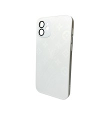 Чохол для смартфона AG Glass Gradient LV Frame for Apple iPhone 13 Pearly White (AGLVFrameiP13White)