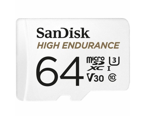 microSDXC (UHS-1 U3) SanDisk High Endurance 64Gb class 10 V30 (100Mb/s) (adapterSD) (SDSQQNR-064G-GN6IA) microSDXC (UHS-1 U3) SanDisk High Endurance 64Gb class 10 V30 (100Mb/s) (adapterSD) (SDSQQNR-064G-GN6IA)