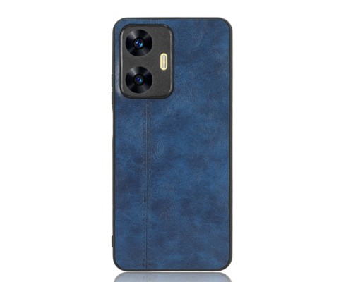 Чохол для смартфона Cosmiс Leather Case for Realme C55 Blue (CoLeathRealC55Blue) Чохол для смартфона Cosmiс Leather Case for Realme C55 Blue (CoLeathRealC55Blue)