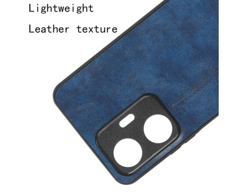 Чохол для смартфона Cosmiс Leather Case for Realme C55 Blue (CoLeathRealC55Blue) Чохол для смартфона Cosmiс Leather Case for Realme C55 Blue (CoLeathRealC55Blue)