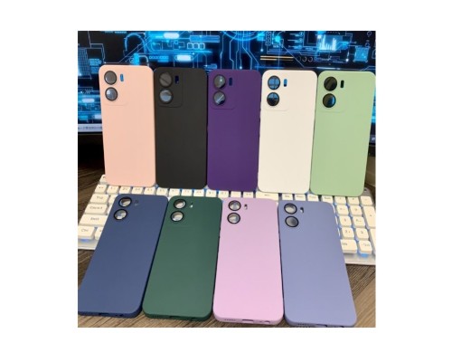 Чохол для смартфона Cosmiс Soft Case Glass Cam for Xiaomi Redmi 10C Blue (CoSoftPoXiR10cBlue) 