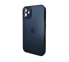 Чохол для смартфона AG Glass Sapphire Frame MagSafe Logo for Apple iPhone 12 Gun Grey (AGSappiFRP12Grey) 