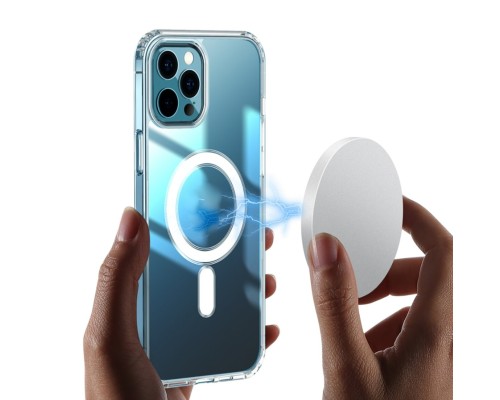 Чохол Cosmic Acrylic MagSafe HQ for Apple iPhone 13 Pro Transparent (Acrili13pClear) 