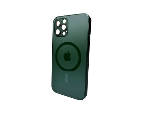 Чохол для смартфона AG Glass Matt Frame Color MagSafe Logo for Apple iPhone 12 Pro Cangling Green (AGMattFrameMGiP12PGreen) Чохол для смартфона AG Glass Matt Frame Color MagSafe Logo for Apple iPhone 12 Pro Cangling Green (AGMattFrameMGiP12PGreen)