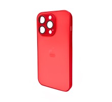 Чохол для смартфона AG Glass Matt Frame Color Logo for Apple iPhone 14 Pro Coke Red (AGMattFrameiP14PRed) 