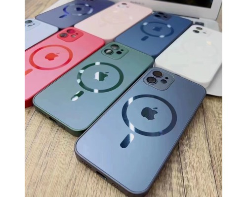 Чохол для смартфона AG Glass Matt Frame Color MagSafe Logo for Apple iPhone 13 Pro Pearly White (AGMattFrameMGiP13PWhite) Чохол для смартфона AG Glass Matt Frame Color MagSafe Logo for Apple iPhone 13 Pro Pearly White (AGMattFrameMGiP13PWhite)