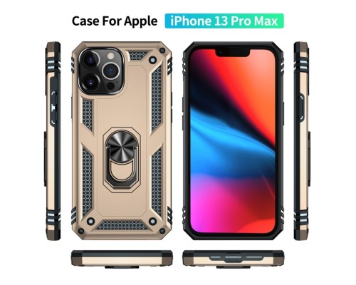 Чохол для смартфона Cosmic Robot Ring for Apple iPhone 13 Pro Max Gold (Roboti13PMGold) Чохол для смартфона Cosmic Robot Ring for Apple iPhone 13 Pro Max Gold (Roboti13PMGold)