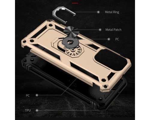 Чохол для смартфона Cosmic Robot Ring for Samsung Galaxy A23 4G Gold (RobotA23Gold) Чохол для смартфона Cosmic Robot Ring for Samsung Galaxy A23 4G Gold (RobotA23Gold)