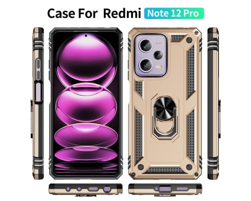 Чохол для смартфона Cosmic Robot Ring for Xiaomi Redmi Note 12 Pro 5G Gold (RobotXRN12P5GGold) Чохол для смартфона Cosmic Robot Ring for Xiaomi Redmi Note 12 Pro 5G Gold (RobotXRN12P5GGold)