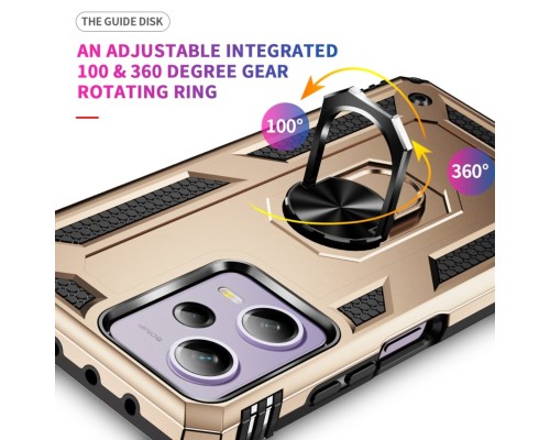Чохол для смартфона Cosmic Robot Ring for Xiaomi Redmi Note 12 Pro 5G Gold (RobotXRN12P5GGold) Чохол для смартфона Cosmic Robot Ring for Xiaomi Redmi Note 12 Pro 5G Gold (RobotXRN12P5GGold)
