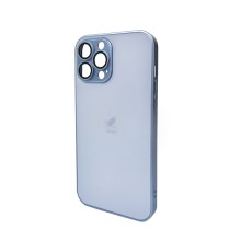 Чохол для смартфона AG Glass Matt Frame Color Logo for Apple iPhone 13 Pro Max Sierra Blue (AGMattFrameiP13PMLBlue)