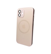 Чохол для смартфона AG Glass Matt Frame Color MagSafe Logo for Apple iPhone 11 Chanel Pink (AGMattFrameMGiP11Pink)