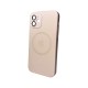 Чохол для смартфона AG Glass Matt Frame Color MagSafe Logo for Apple iPhone 11 Chanel Pink (AGMattFrameMGiP11Pink)