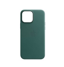 Чохол для смартфона Leather AAA Full Magsafe IC for iPhone 15 Pro Max Pine Green (Leat15PMPineGreen)