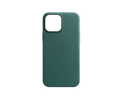 Чохол для смартфона Leather AAA Full Magsafe IC for iPhone 15 Pro Max Pine Green (Leat15PMPineGreen) 
