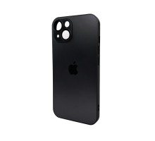 Чохол для смартфона AG Glass Matt Frame Color Logo for Apple iPhone 14 Graphite Black (AGMattFrameiP14Black) 