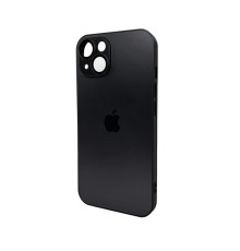 Чохол для смартфона AG Glass Matt Frame Color Logo for Apple iPhone 14 Graphite Black (AGMattFrameiP14Black)