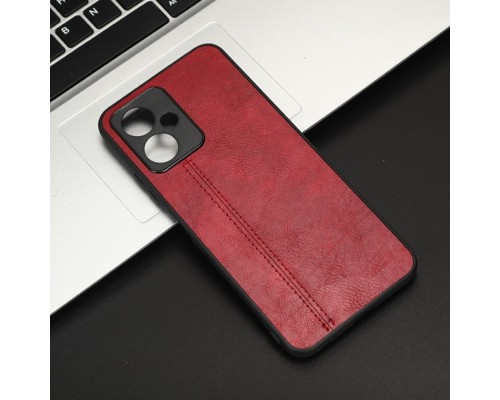 Чохол для смартфона Cosmiс Leather Case for Poco X5 5G Red (CoLeathPocoX5Red) Чохол для смартфона Cosmiс Leather Case for Poco X5 5G Red (CoLeathPocoX5Red)