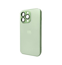 Чохол для смартфона AG Glass Matt Frame Color Logo for Apple iPhone 11 Pro Light Green (AGMattFrameiP11PLGreen)