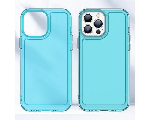 Чохол для смартфона Cosmic Clear Color 2 mm for Apple iPhone 13 Pro Transparent Blue (ClearColori13PTrBlue) Чохол для смартфона Cosmic Clear Color 2 mm for Apple iPhone 13 Pro Transparent Blue (ClearColori13PTrBlue)