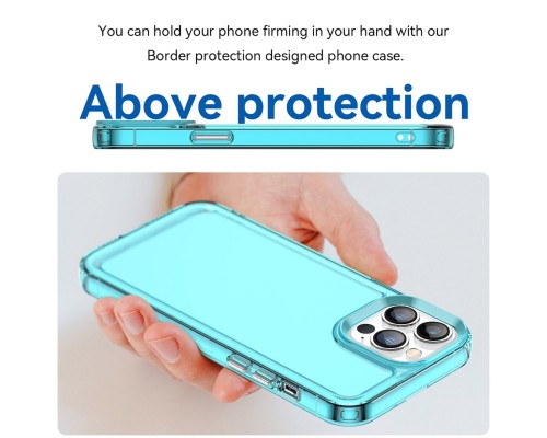 Чохол для смартфона Cosmic Clear Color 2 mm for Apple iPhone 13 Pro Transparent Blue (ClearColori13PTrBlue) Чохол для смартфона Cosmic Clear Color 2 mm for Apple iPhone 13 Pro Transparent Blue (ClearColori13PTrBlue)