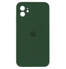 Чохол для смартфона Silicone Full Case AA Camera Protect for Apple iPhone 12 40,Atrovirens (FullAAi12-40)